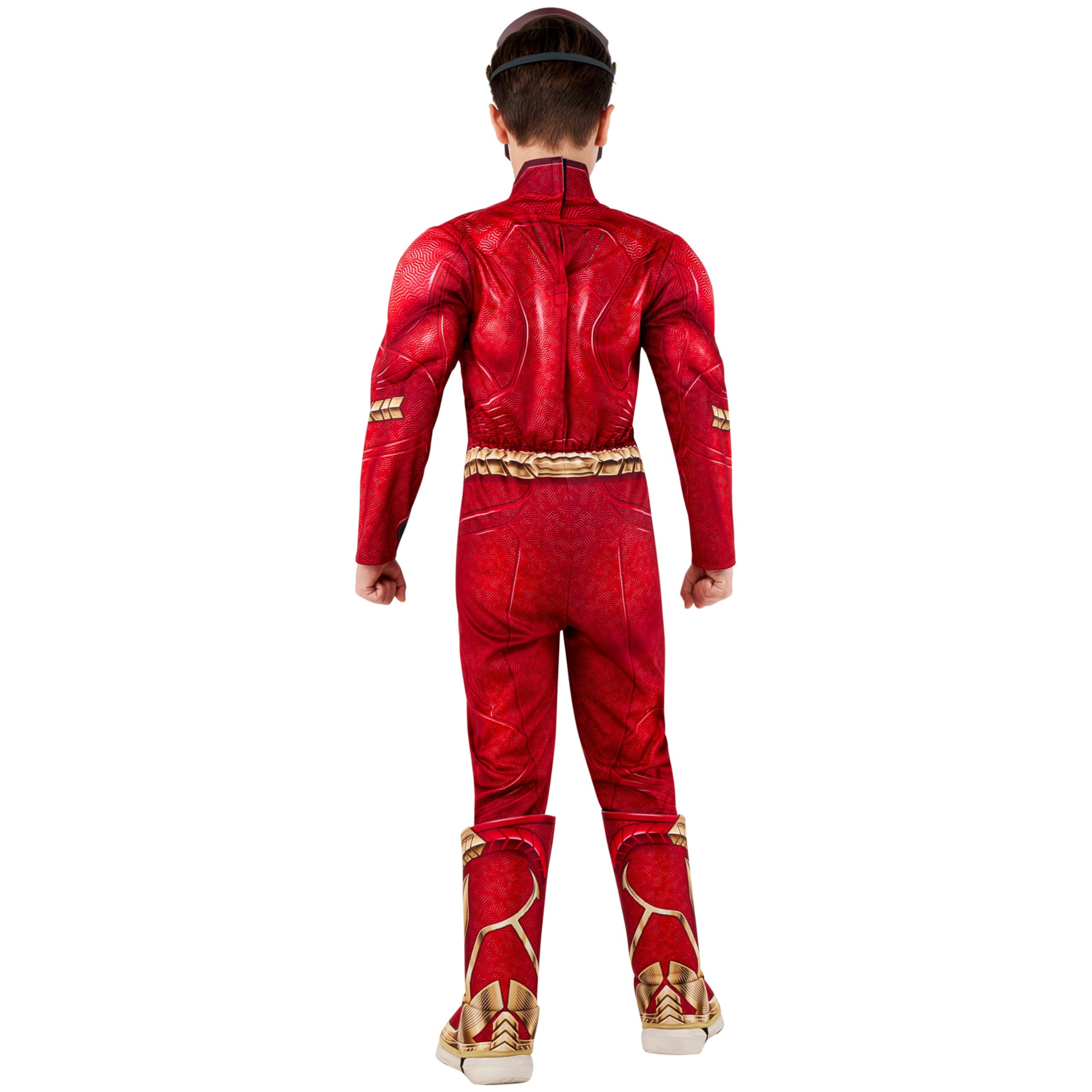 rubie-s-deluxe-flash-movie-kost-m-kinder-overall-maske image 2