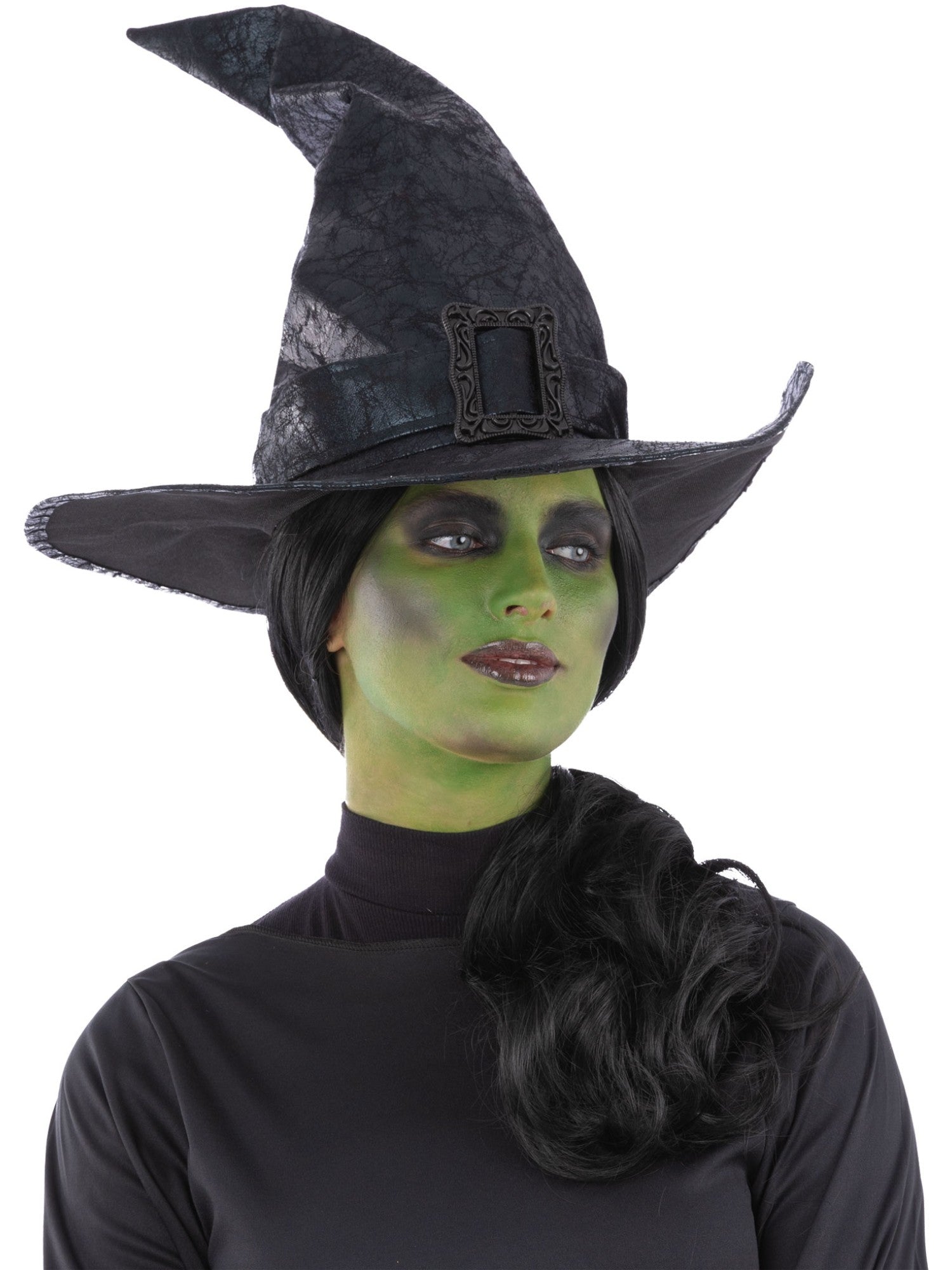 smiffys-fever-hexenhut-schwarz-mit-schnalle-damen image 1