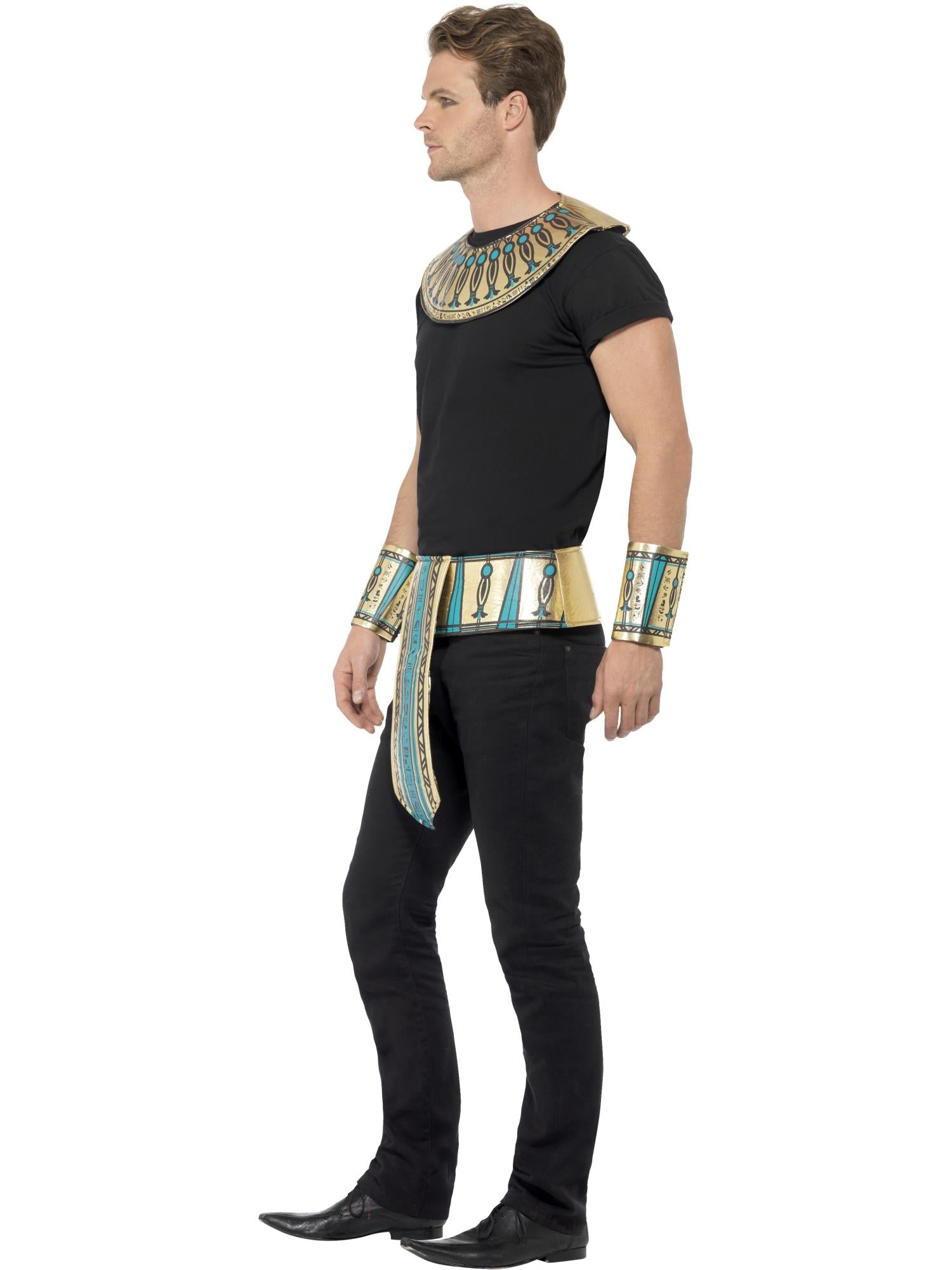 smiffys-fever-egyptian-kit-gypten-set-gold-kragen-g-rtel image 3
