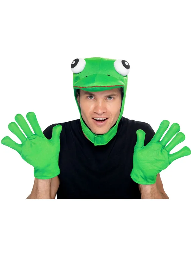 smiffys-fever-frog-kit-froschkost-m-gr-n-kapuze-handschuhe image 1