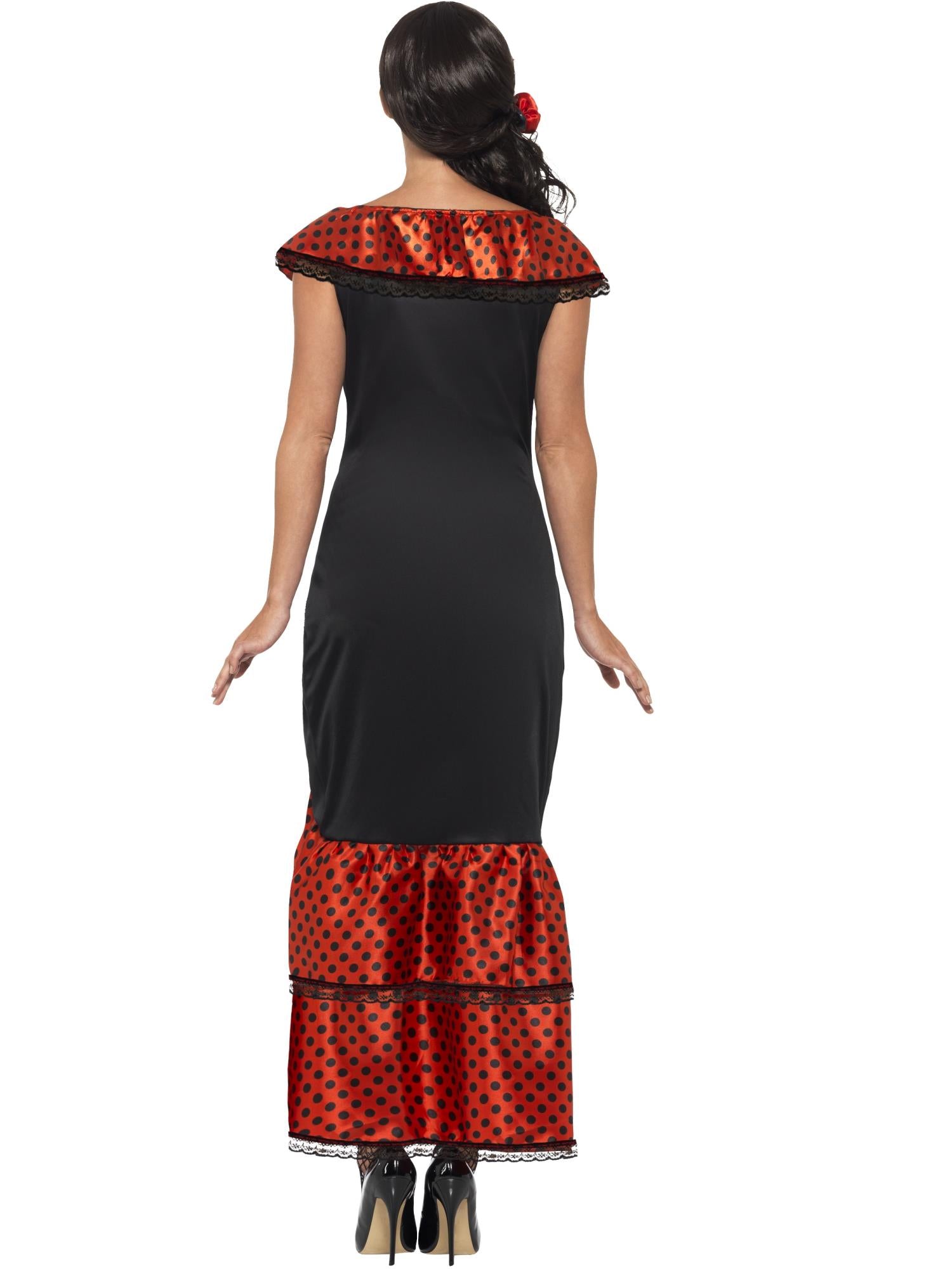 smiffys-fever-flamenco-senorita-kost-m-schwarz-s image 2