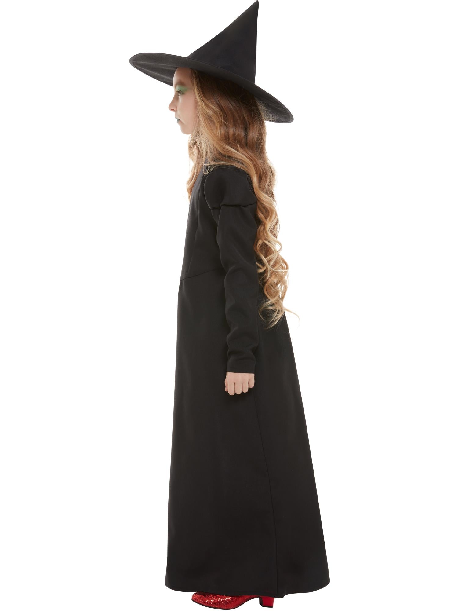 smiffys-fever-wicked-witch-hexenkost-m-m-dchen-schwarz-mit-hut image 3