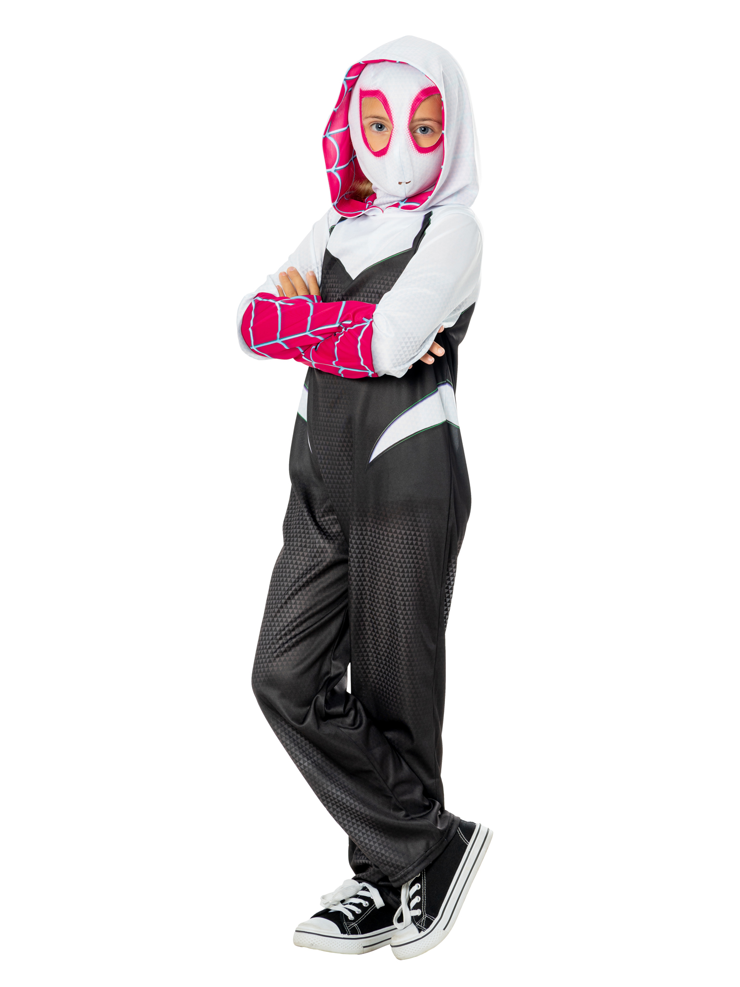 rubies-spider-gwen-spiderverse-kost-m-overall-mit-maske image 4