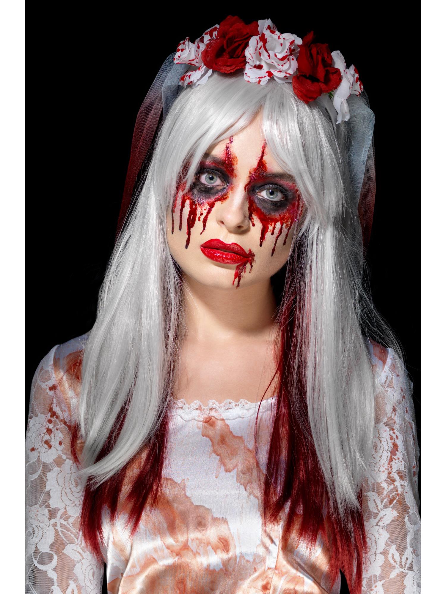 smiffys-fever-blood-drip-bride-schminkset-aqua image 6