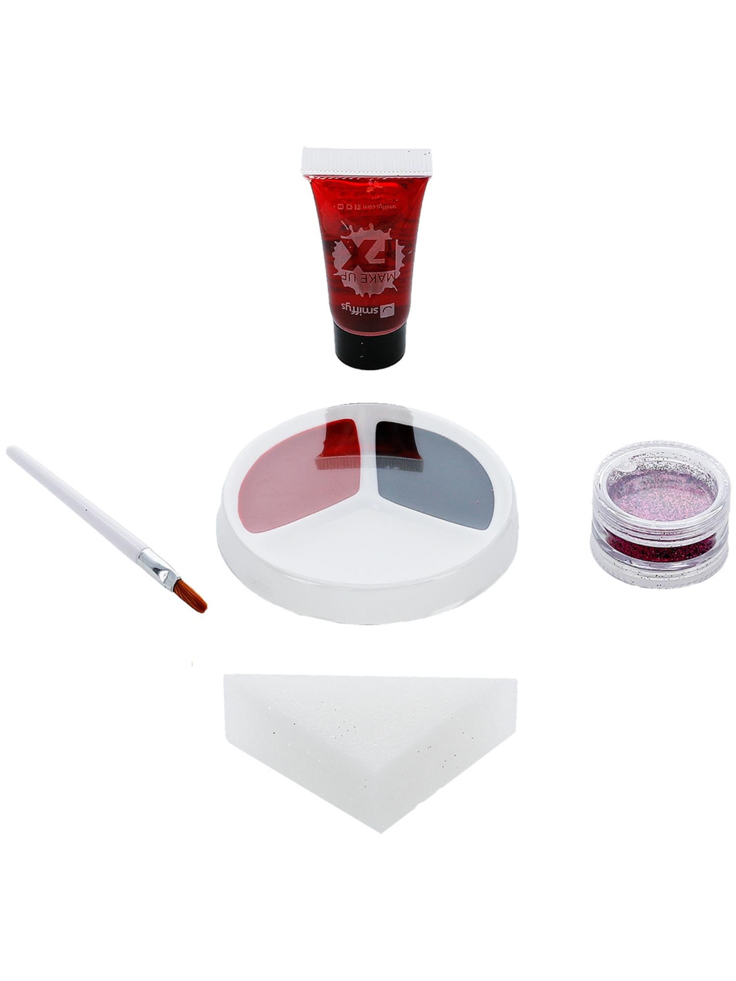 smiffys-fever-blood-drip-bride-schminkset-aqua image 7