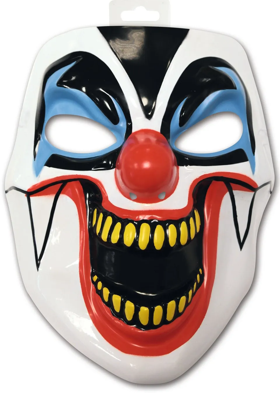 rubies-horror-clown-maske-bunt-pvc-halloween image 1