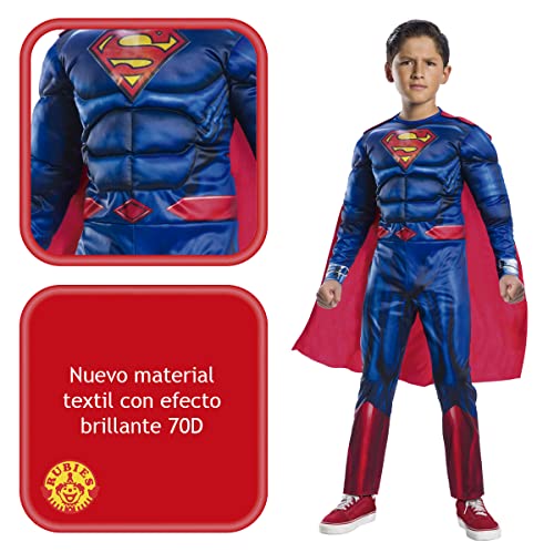 rubie-s-deluxe-superman-black-line-kost-m-kinder-8-9-jahre image 6