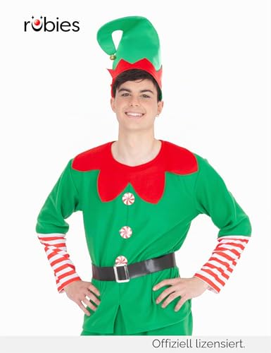 rubie-s-deluxe-elfen-kost-m-herren-weihnachtself-mit-m-tze image 8