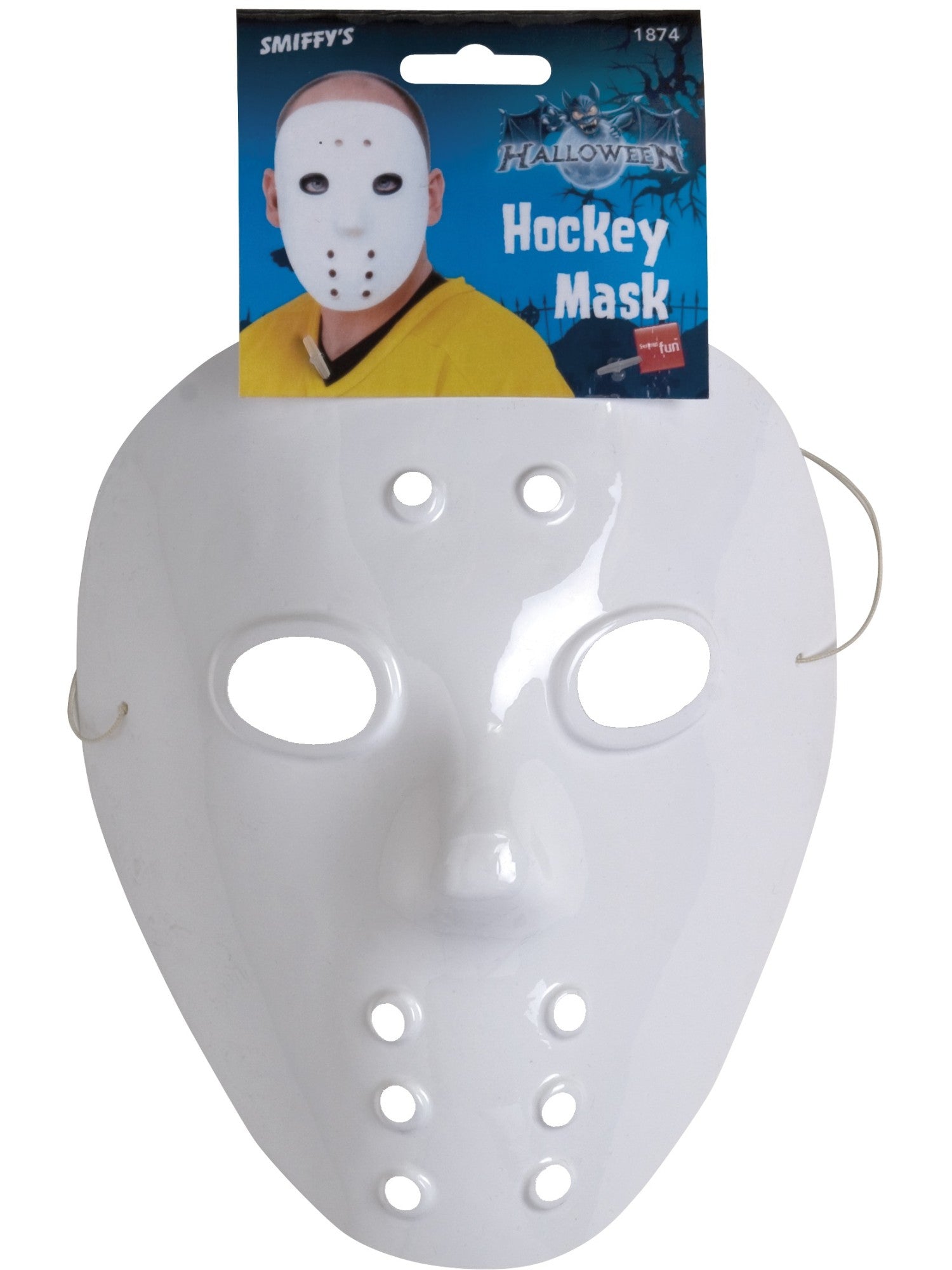 smiffys-fever-hockey-maske-wei-horror-einheitsgr-e image 2