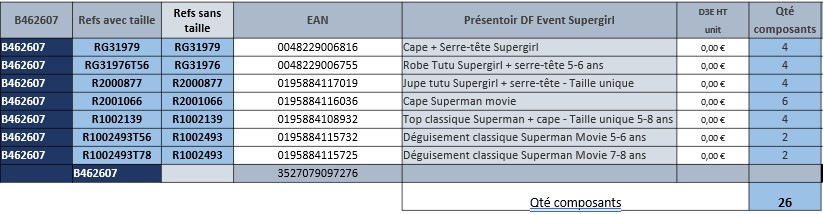 rubies-pr-sentoirs-supergirl-aufsteller-doppelseitig image 2