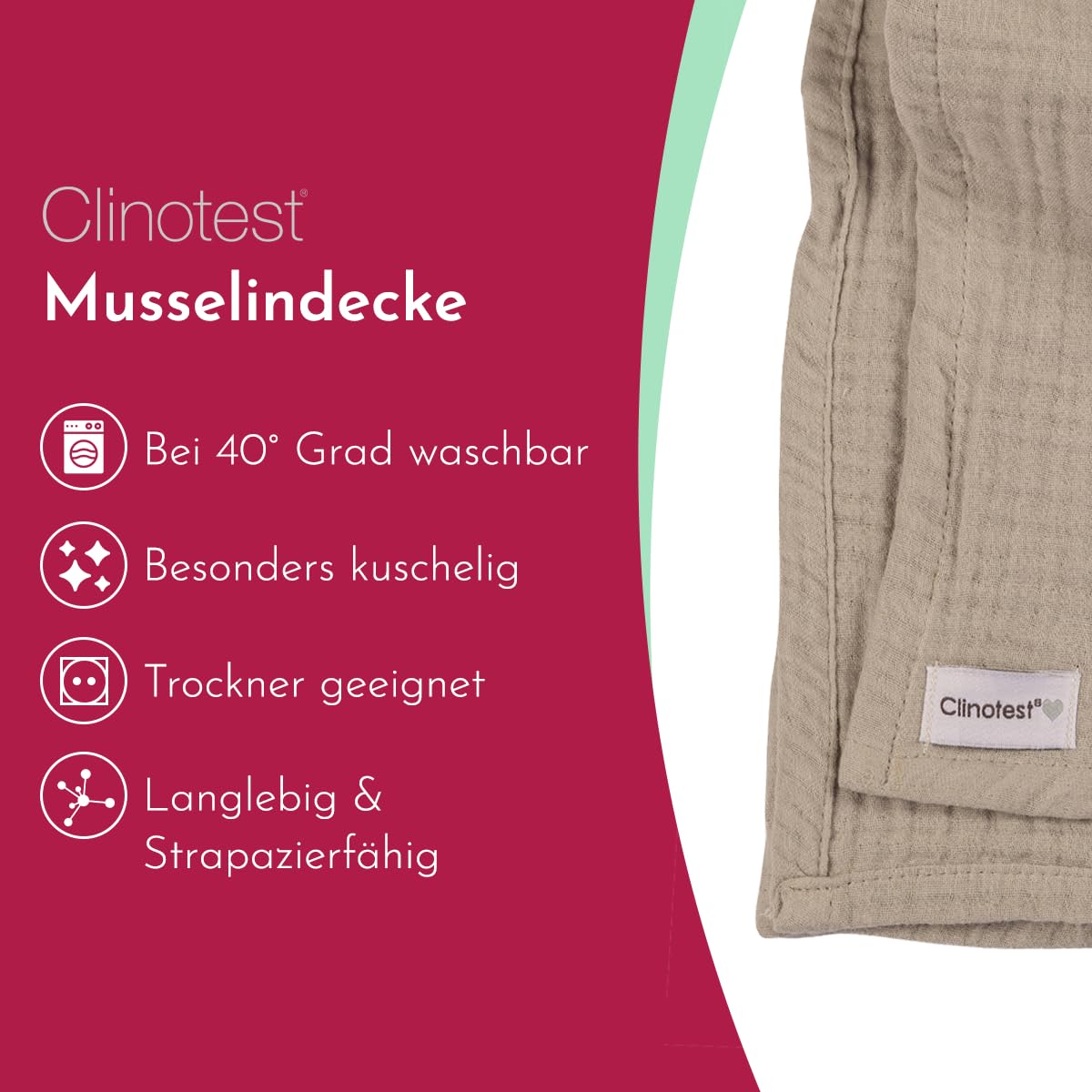 clinotest-nachwuchs-musselintuch-80x80-beige-baumwolle image 2