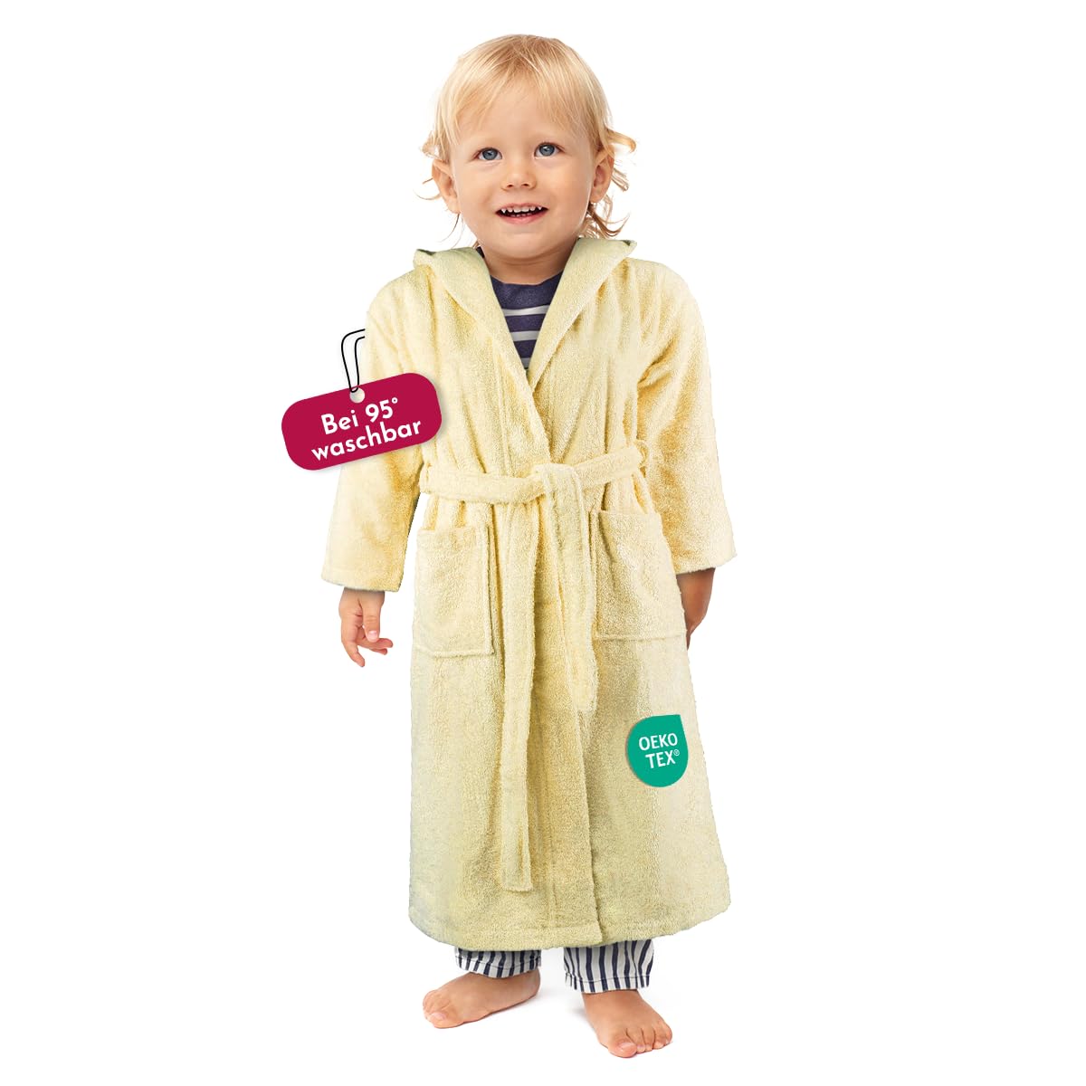 clinotest-nachwuchs-kinderbademantel-frottee-baumwolle-kapuze image 3
