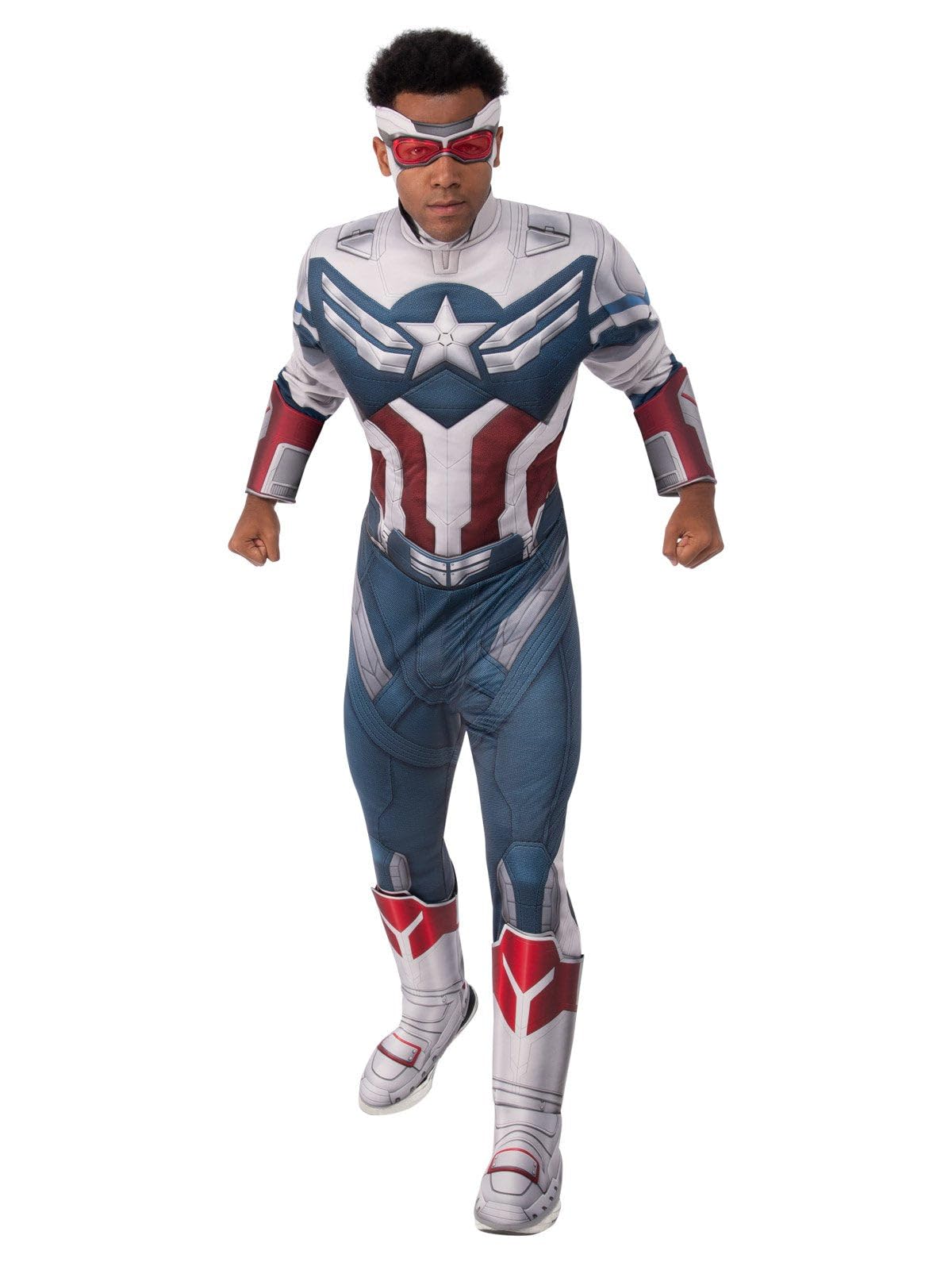 rubie-s-deluxe-captain-america-kost-m-herren-xl-mit-muskelbrust image 3