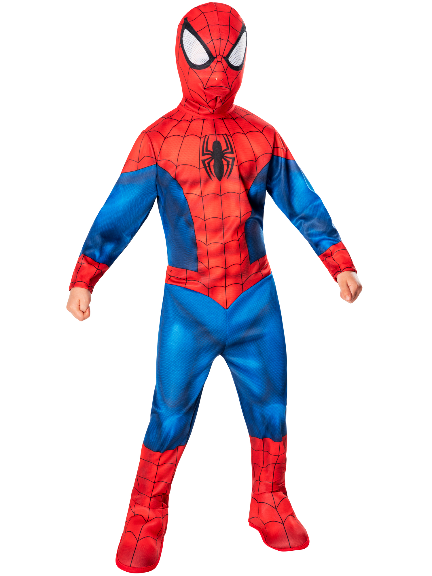 rubies-spider-man-kost-m-klassisch-rot-blau-mit-maske image 5