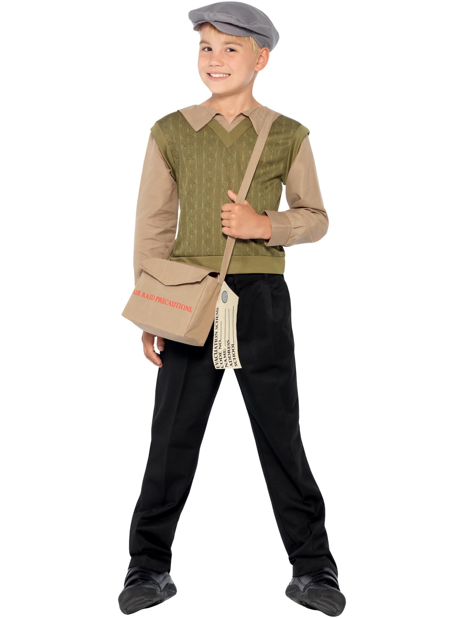 smiffys-fever-44066-evacuee-kost-m-junge-gr-n-m image 4