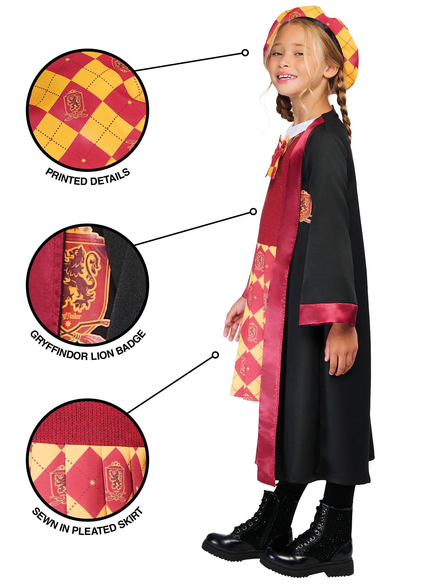 rubie-s-deluxe-harry-potter-gryffindor-kleid-9-10-jahre-robe image 4