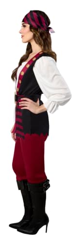 rubie-s-deluxe-lusty-pirate-kost-m-damen-piratin-kleid image 7