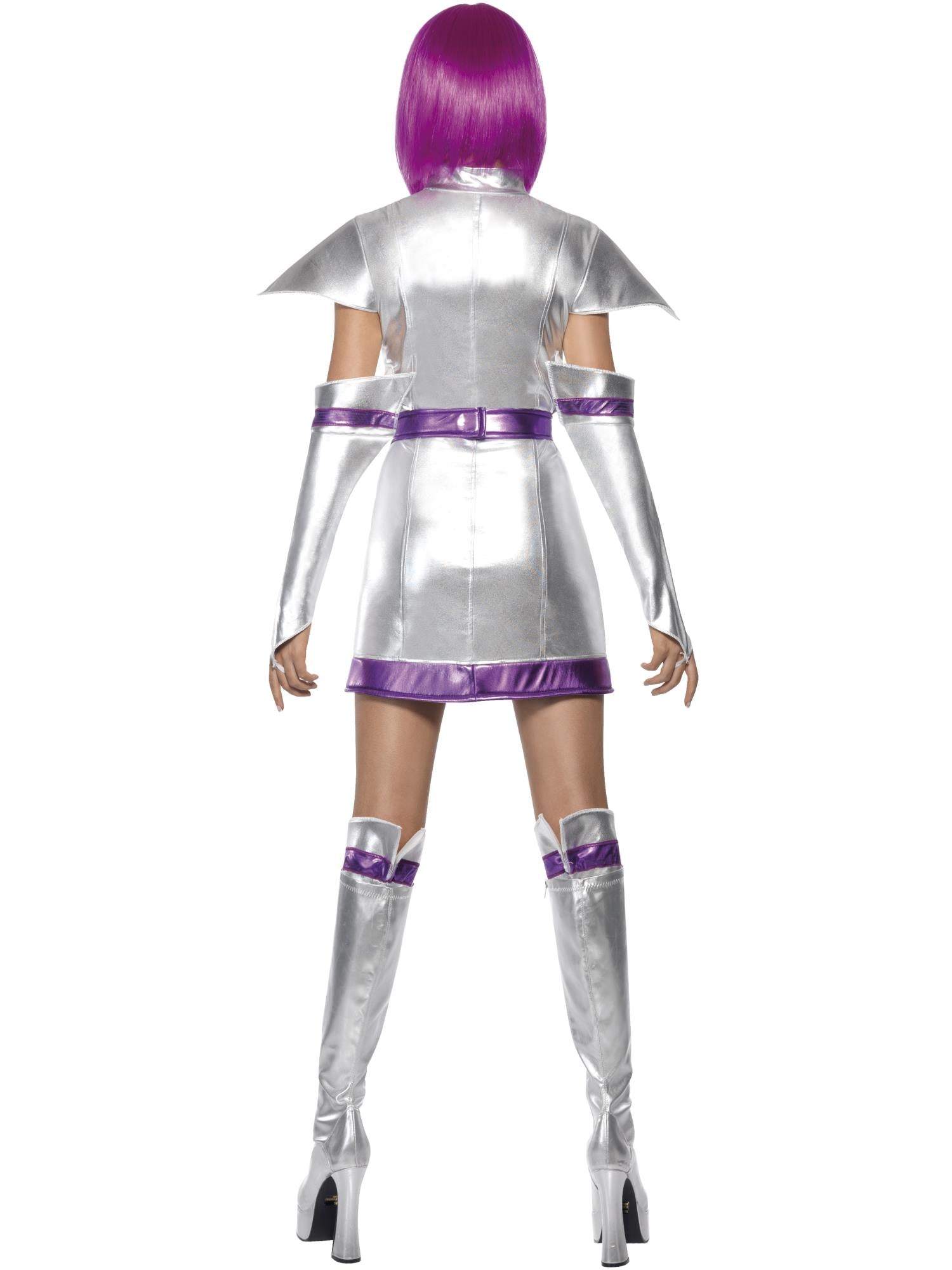 smiffys-fever-space-cadet-kost-m-silber-gr-s-damen image 2