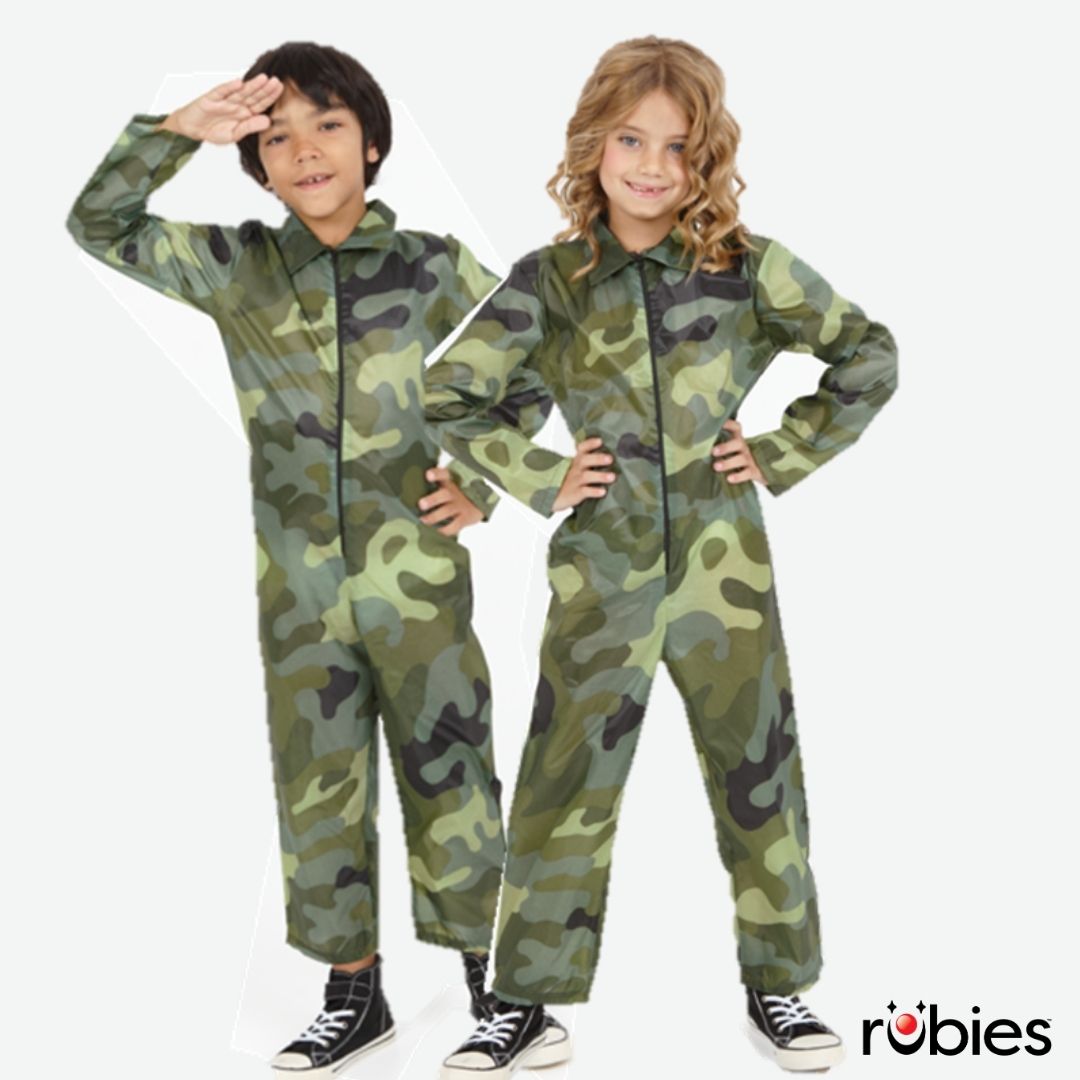 rubies-milit-r-kost-m-einsteiger-soldaten-verkleidung image 5