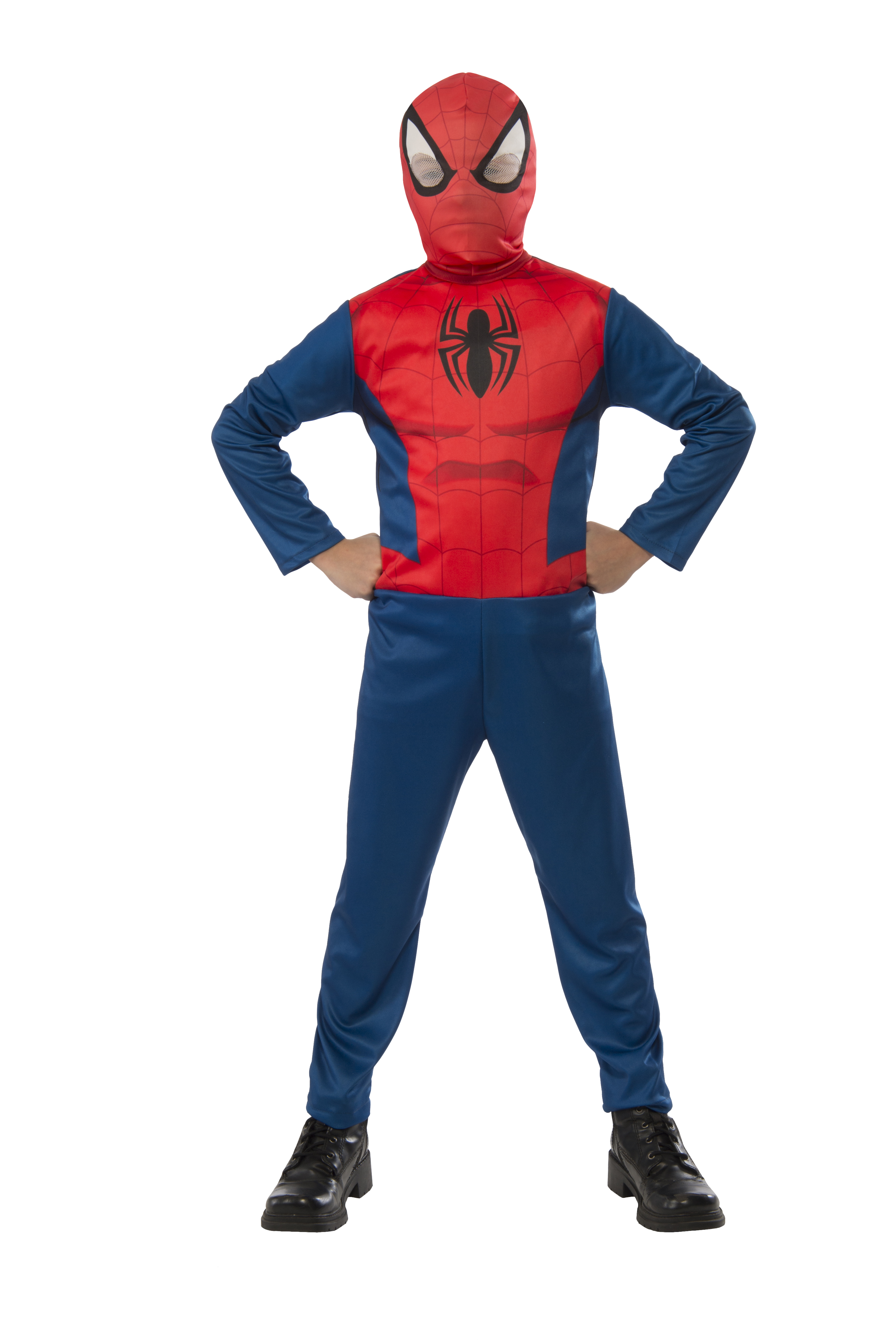 rubies-spider-man-kost-m-overall-mit-maske-und-aufdruck image 1