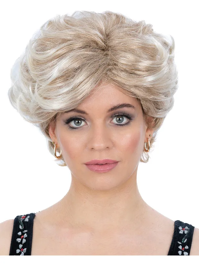 smiffys-90s-peoples-princess-per-cke-blond-kurz-damen image 1
