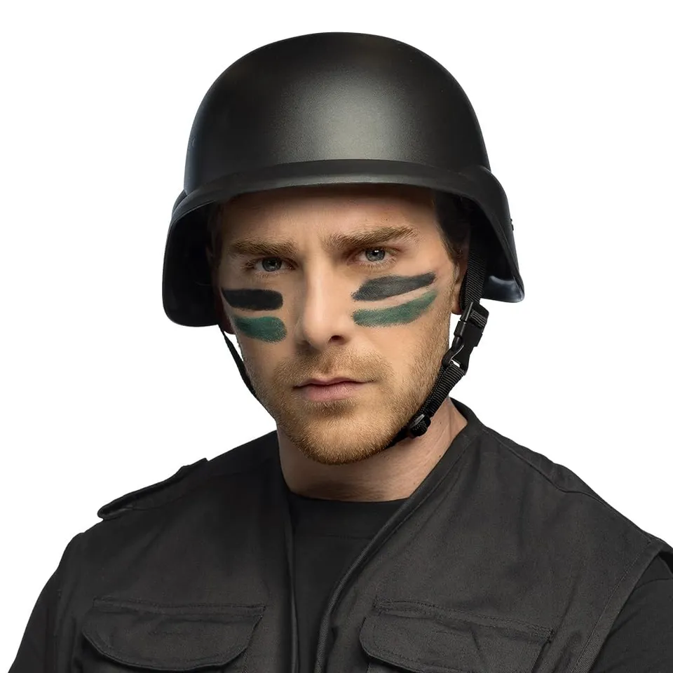 boland-army-helm-schwarz-einheitsgr-e-soldaten-kost-m image 1