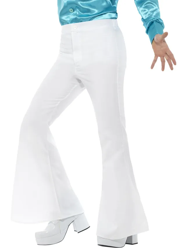smiffys-fever-flared-trousers-schlaghose-wei-herren image 1
