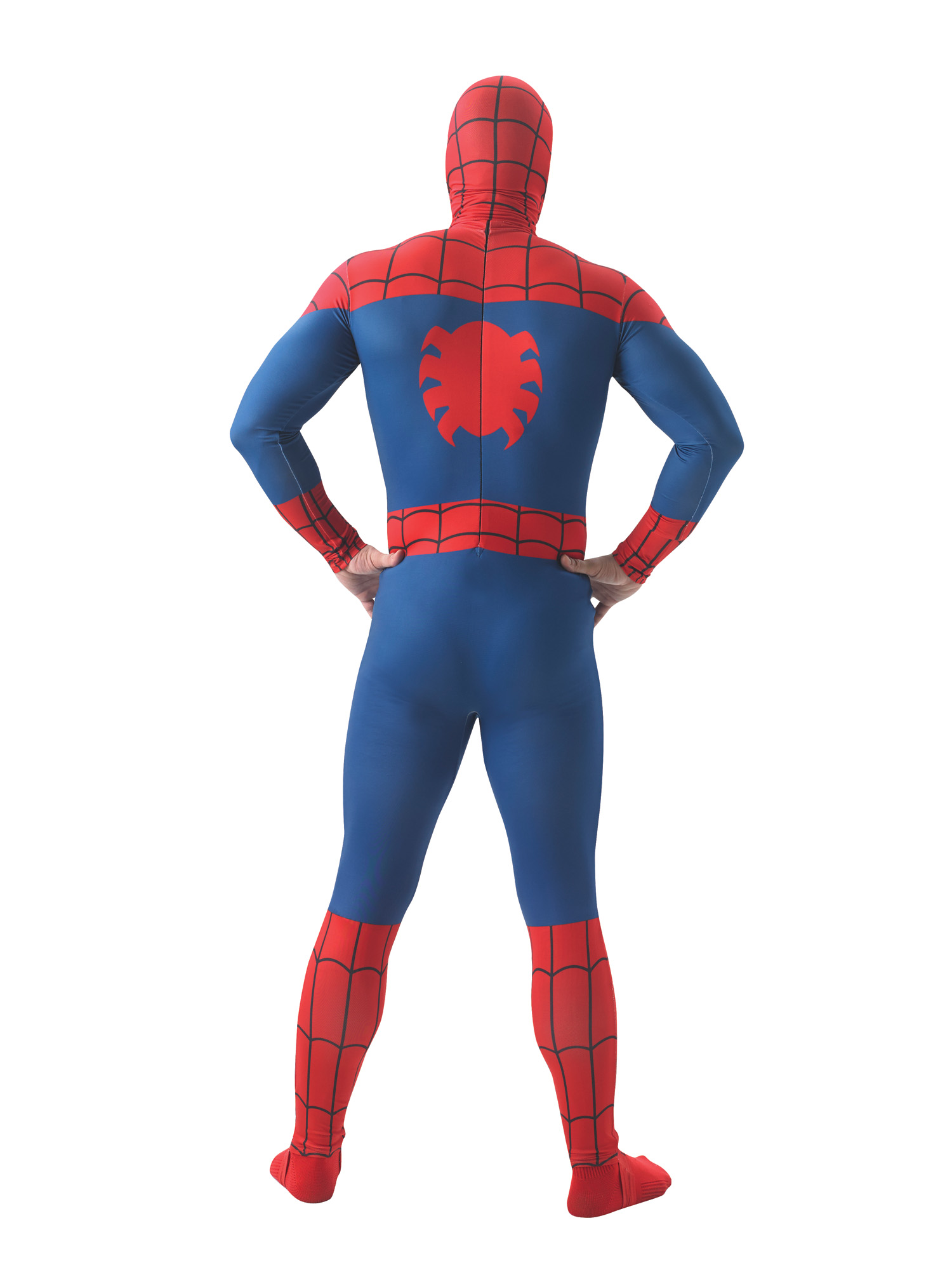 rubies-spider-man-kost-m-erwachsene-klassik-blau-rot image 2