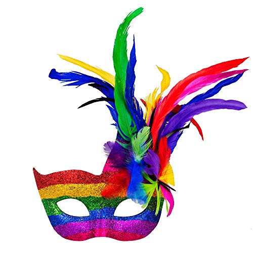 boland-masks-venezianische-augenmaske-regenbogen-maskenball image 6