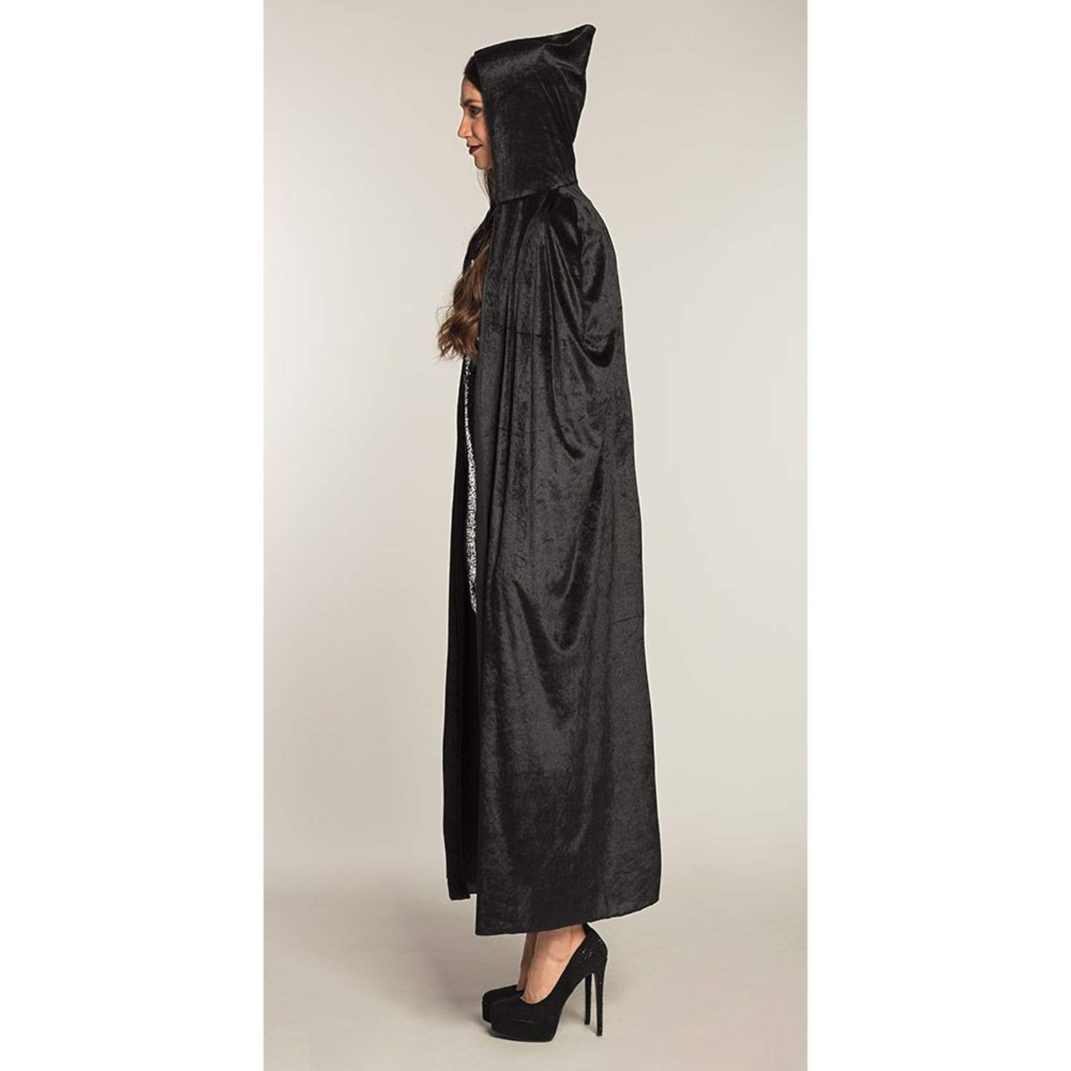 boland-71028-umhang-darkness-mit-kapuze-schwarz-165-cm image 3