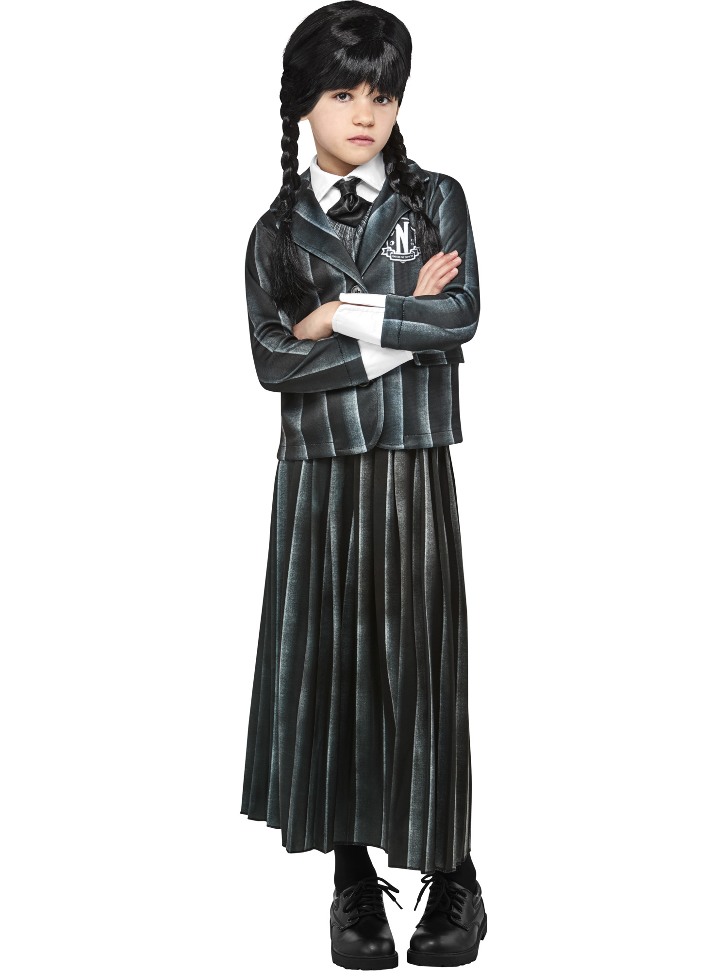 rubies-wednesday-addams-kost-m-schuluniform-m-dchen image 1