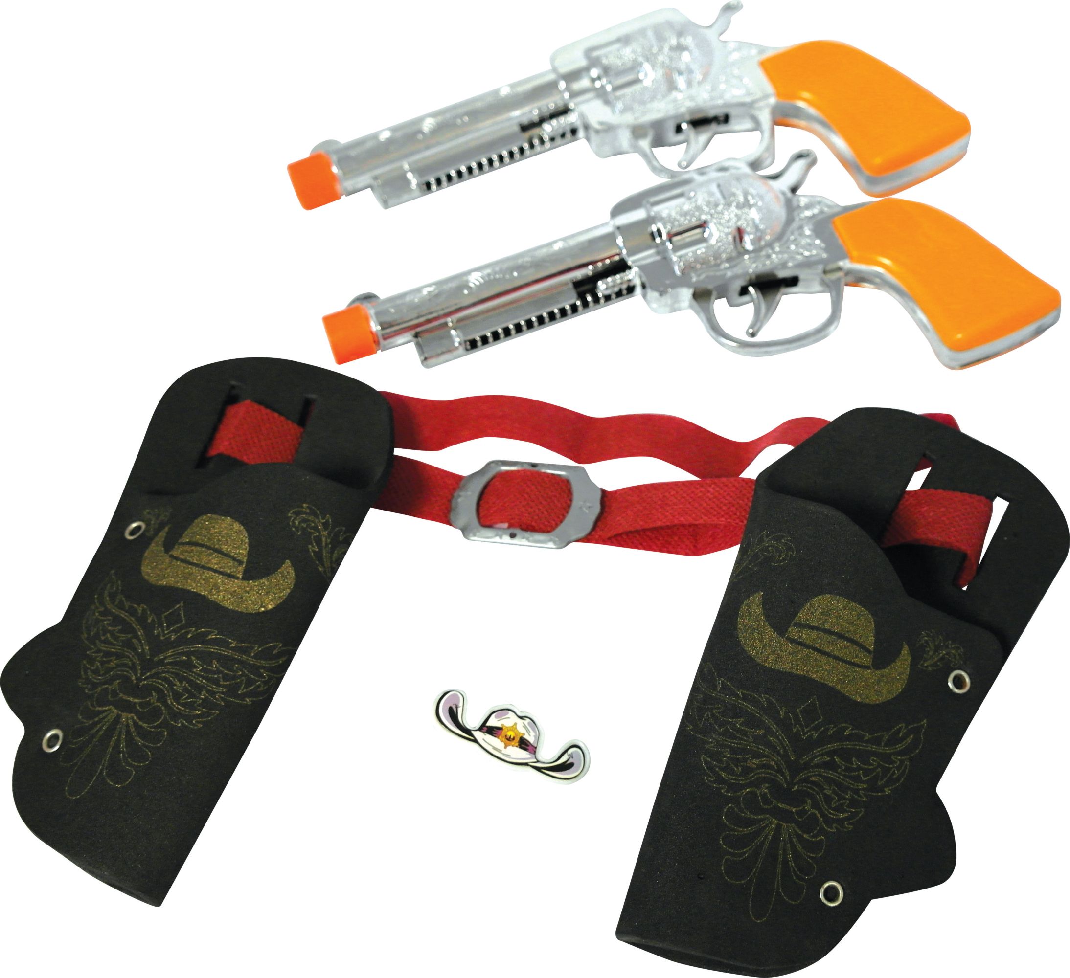 rubies-cowboy-pistolen-paar-mit-holster-und-g-rtel image 2