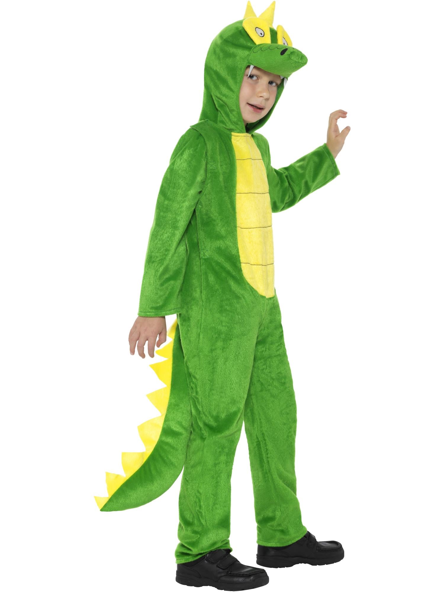 smiffys-fever-deluxe-krokodil-kost-m-kinder-gr-n image 3