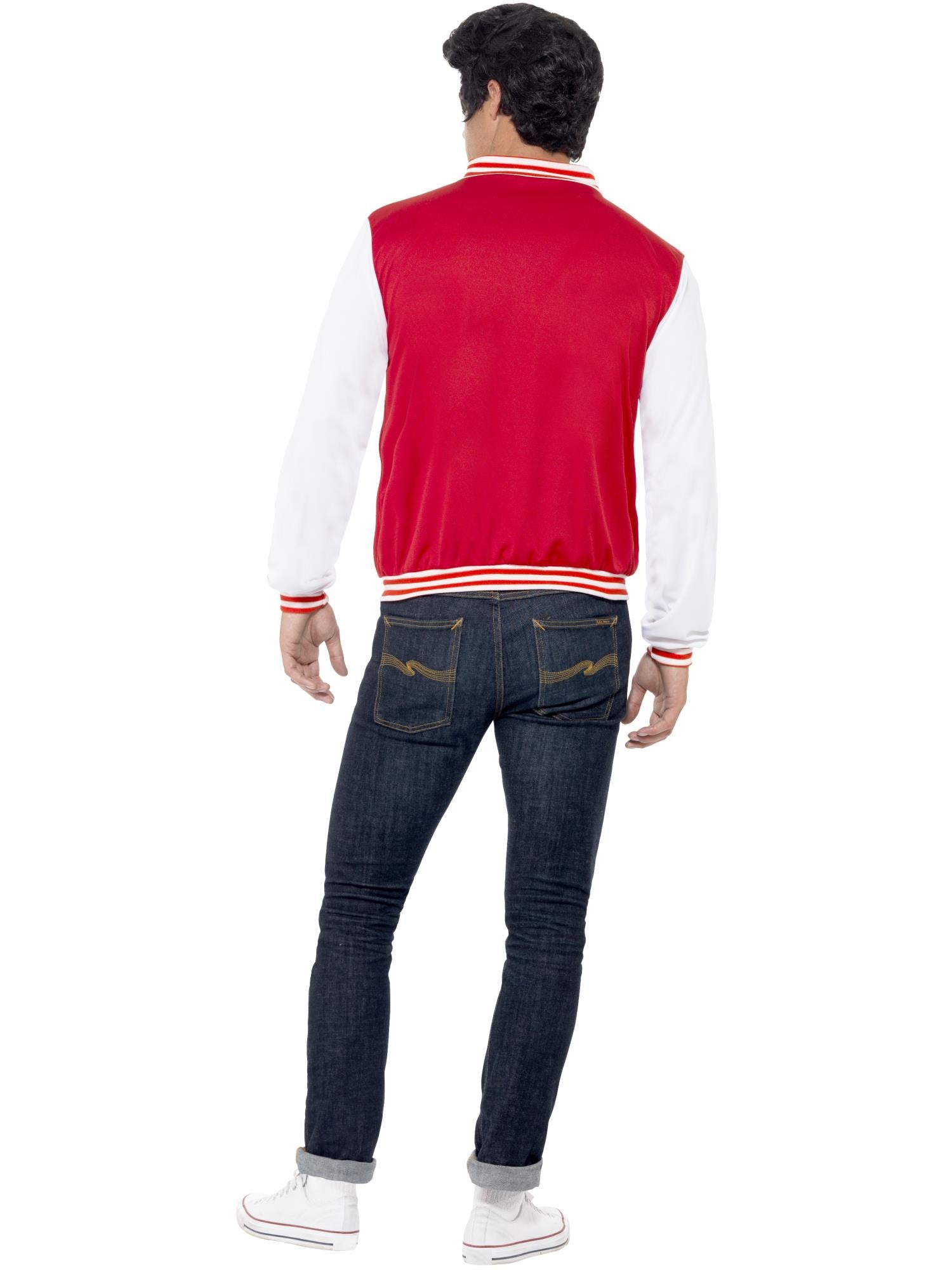 smiffys-fever-50s-college-jock-jacke-rot-gr-m image 2