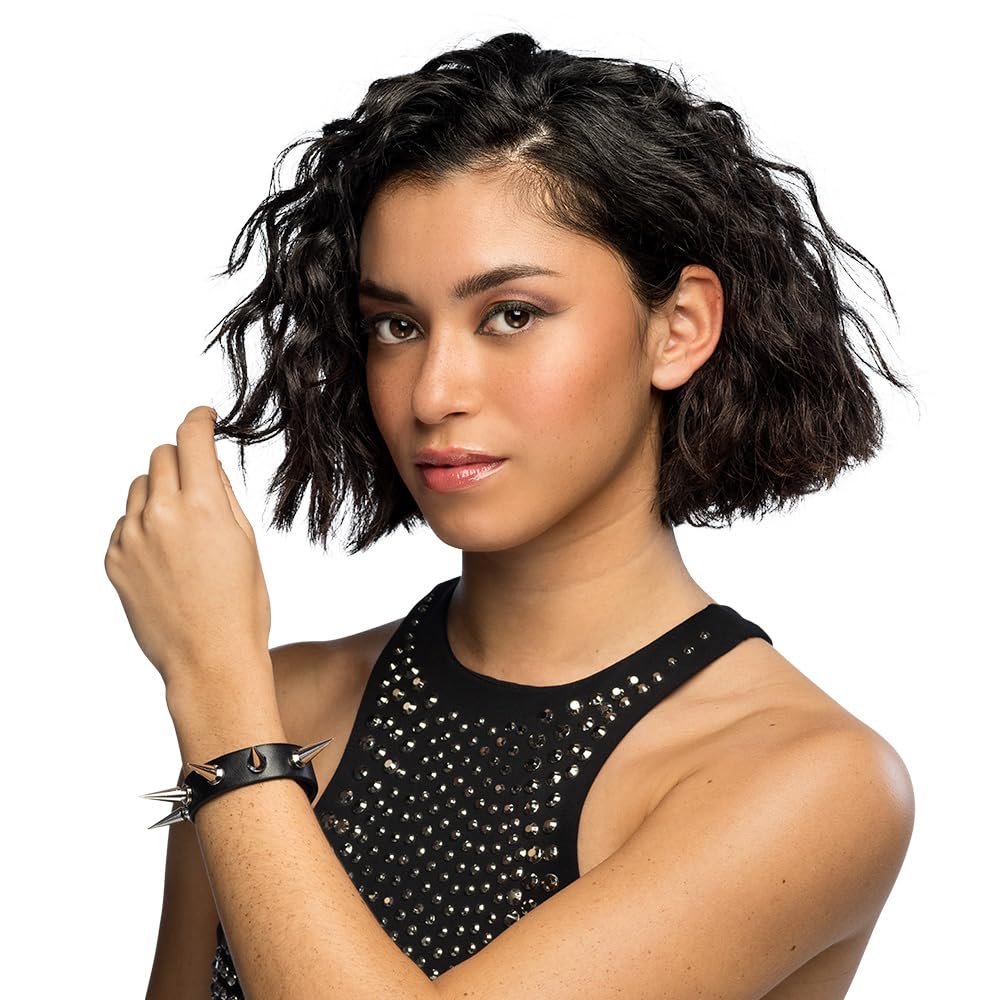 boland-spike-de-luxe-armband-schwarz-nieten-leder-look image 2