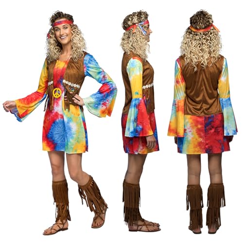 boland-hippie-kost-m-erwachsene-gr-38-36-fasching image 7