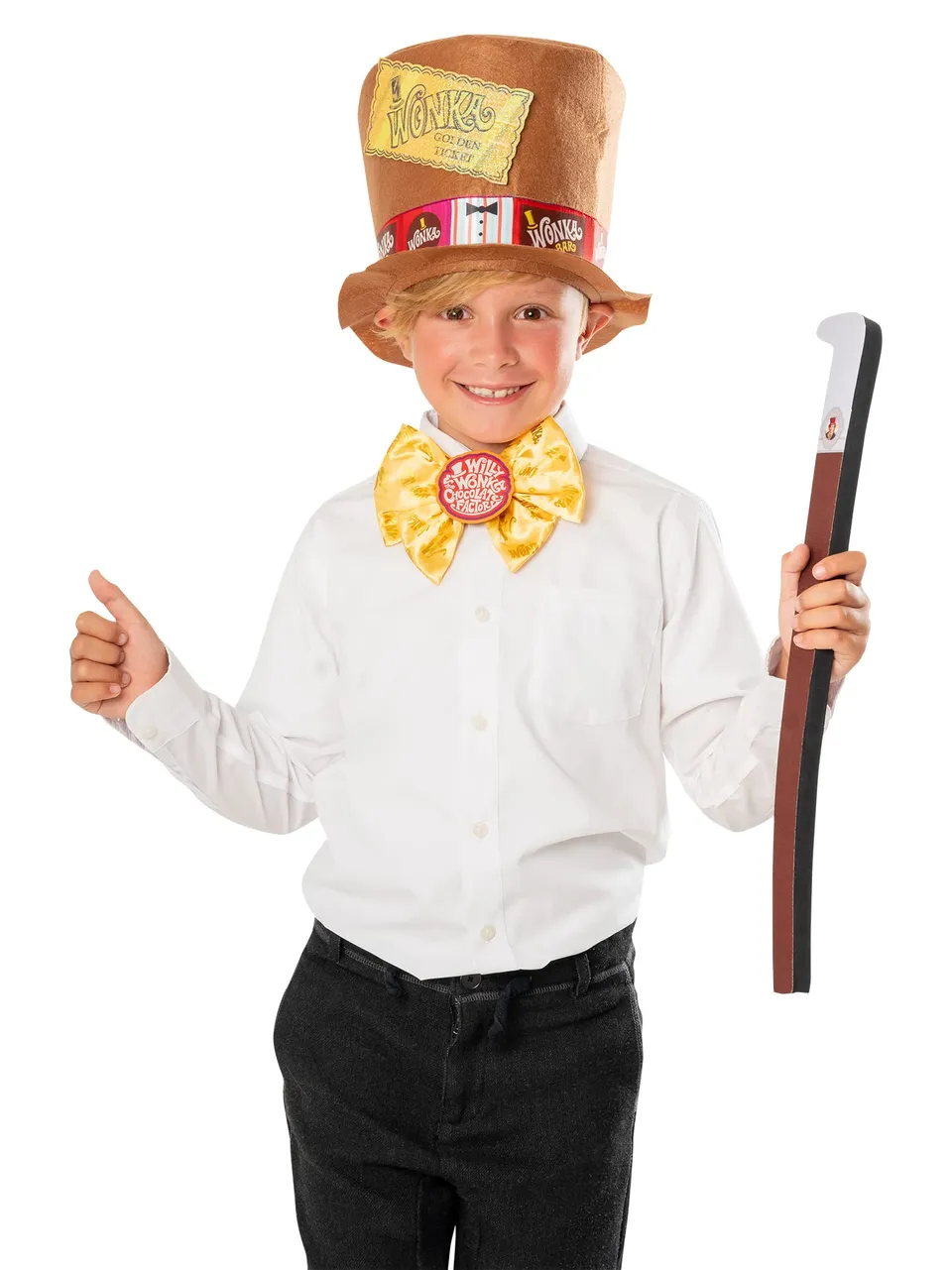 rubie-s-deluxe-willy-wonka-zubeh-r-set-kinder-3-tlg image 1