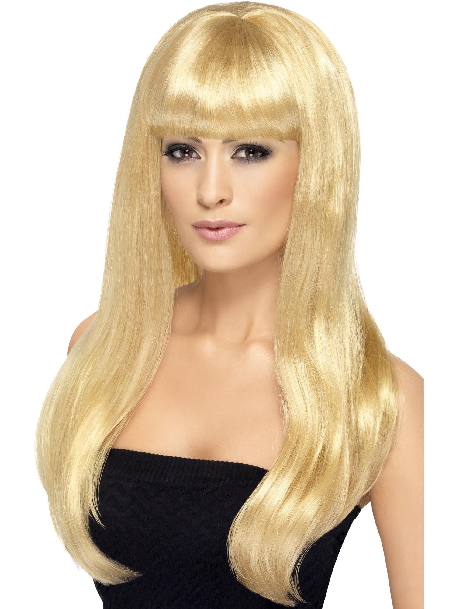 smiffys-fever-babelicious-per-cke-blond-lang-mit-pony image 2