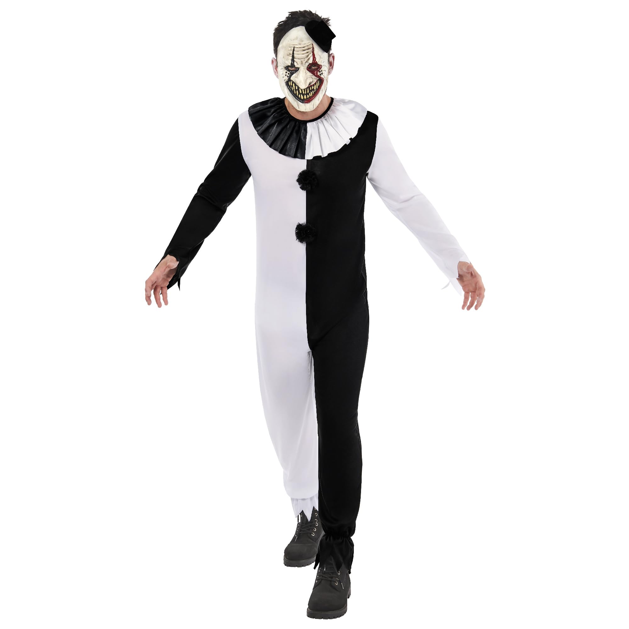 rubie-s-deluxe-terror-clown-erwachsenenkost-m-gr-s-horror image 1