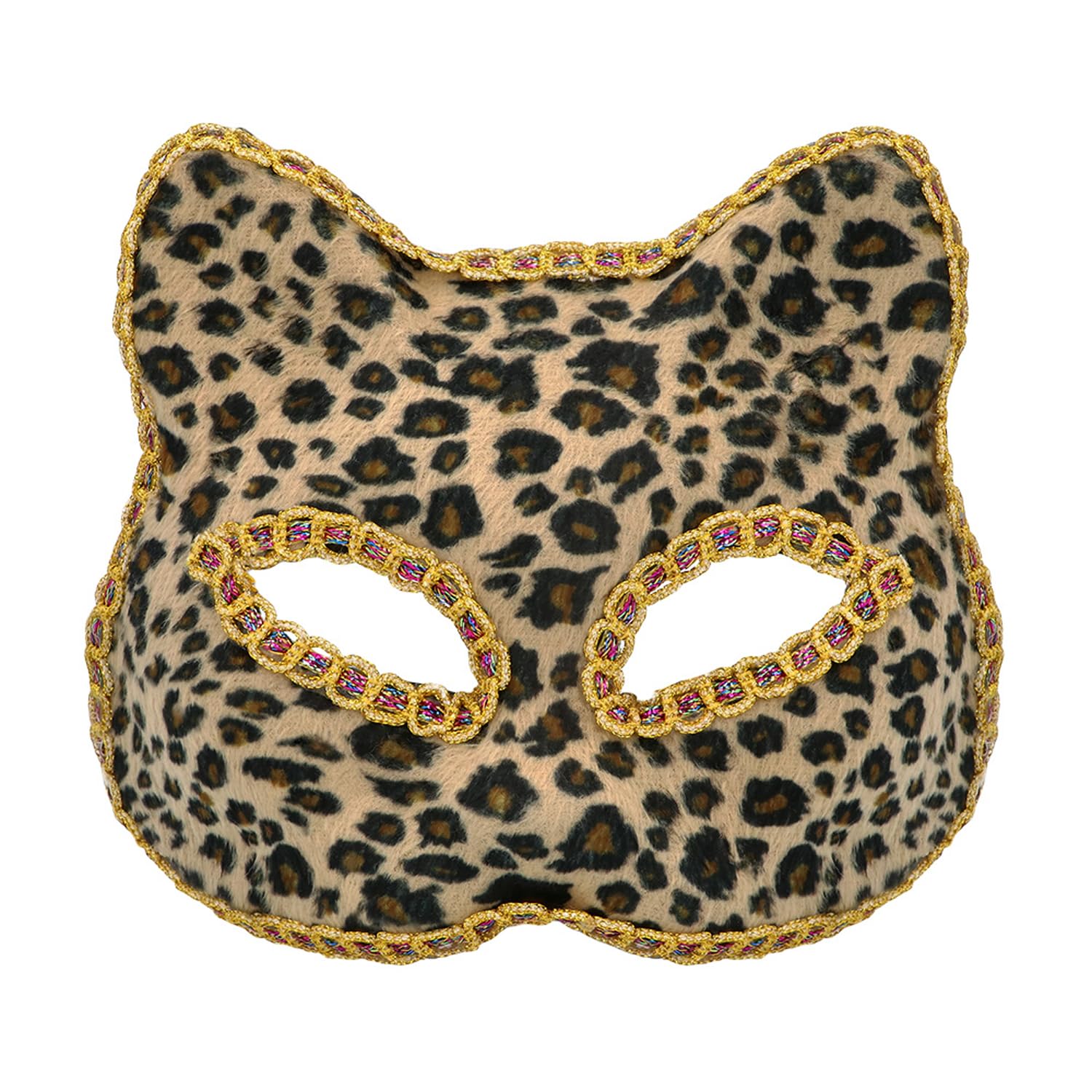 boland-masks-00230-leopard-maske-tiermaske-gold image 2