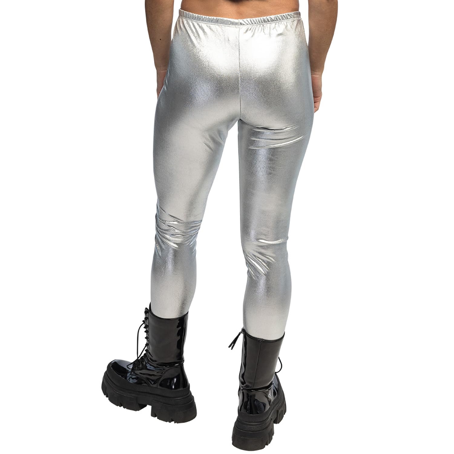 boland-metallic-leggings-silber-gl-nzende-stretch-hose image 6