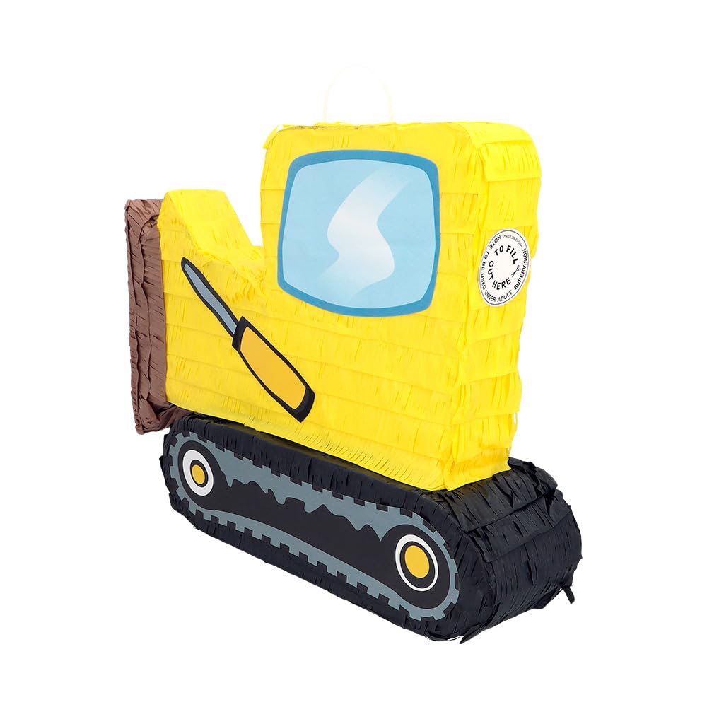 boland-pinata-planierraupe-30980-h-ngedeko-baustelle-gelb image 3