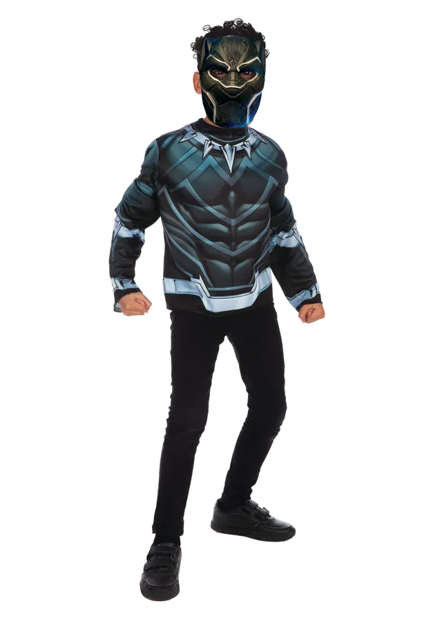 rubies-black-panther-top-kost-m-mit-maske-schwarz image 1