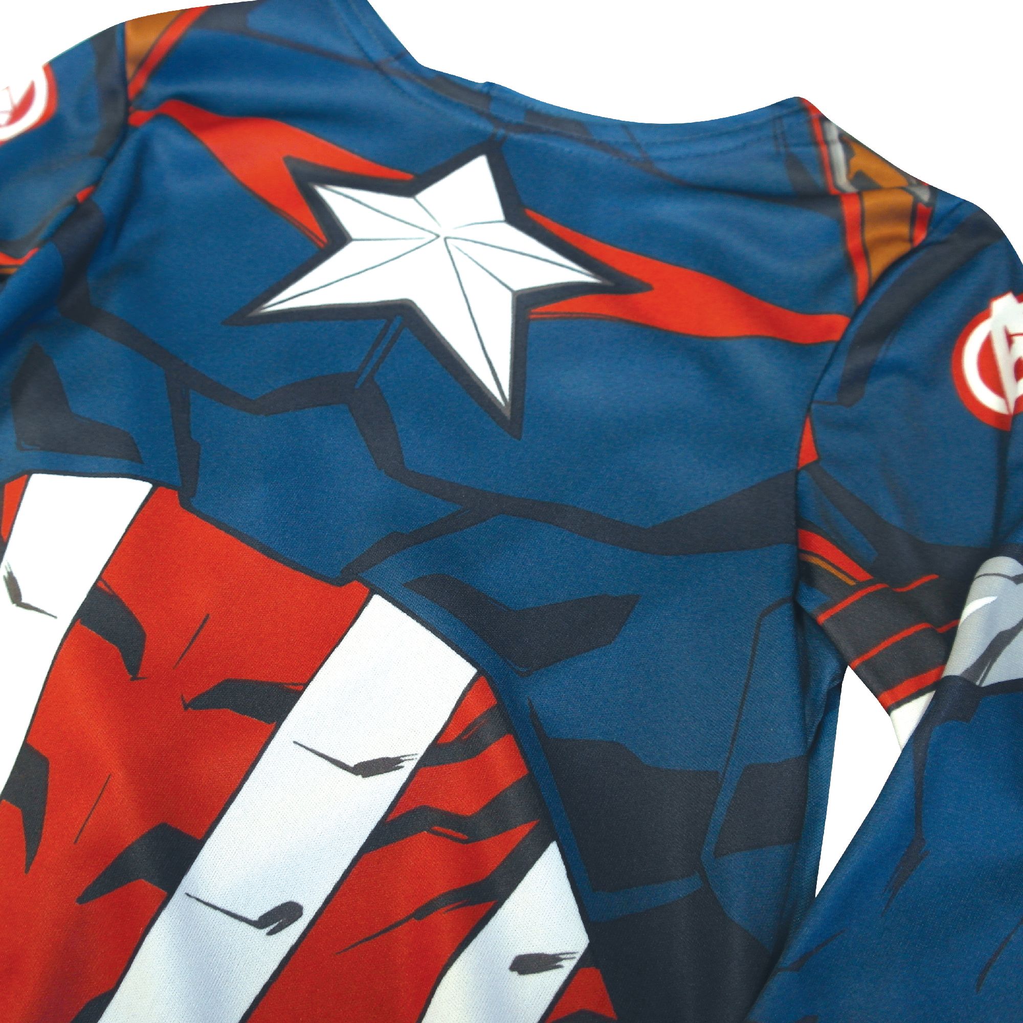 rubies-captain-america-klassik-kost-m-jersey-mit-maske image 7