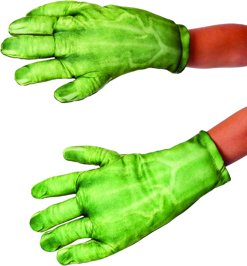 rubies-hulk-handschuhe-gr-n-gepolstert-paar image 1