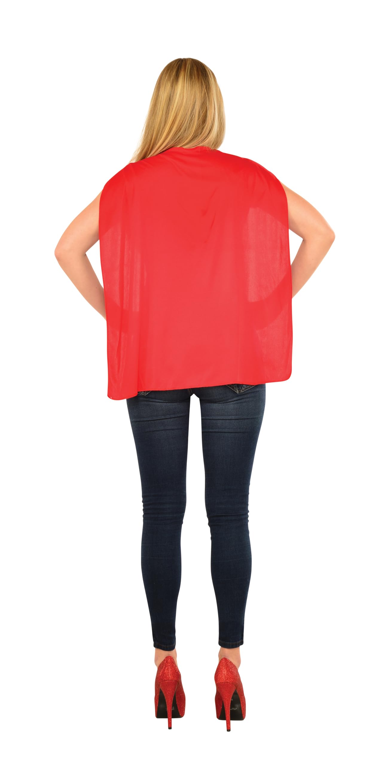 rubie-s-deluxe-supergirl-t-shirt-cape-kost-m-m-blau image 2