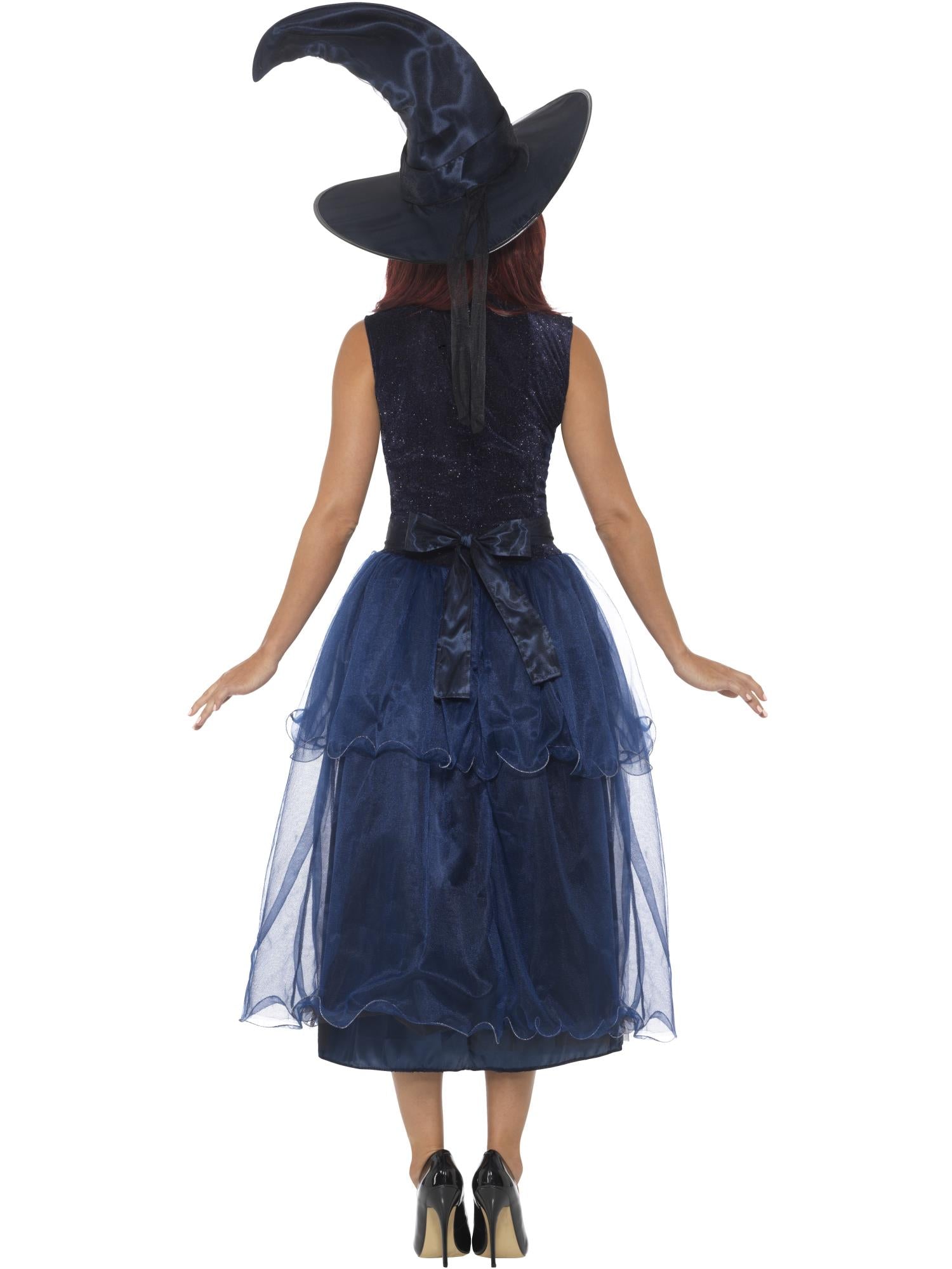smiffys-fever-deluxe-midnight-witch-hexenkost-m-blau-gr-s image 2