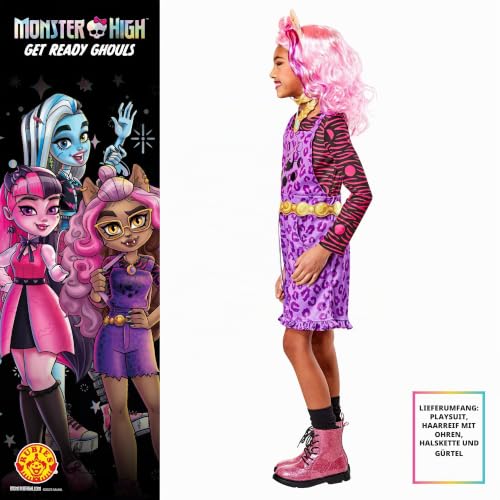 rubie-s-deluxe-monster-high-clawdeen-kost-m-m-dchen-m-9-10-jumpsuit image 7