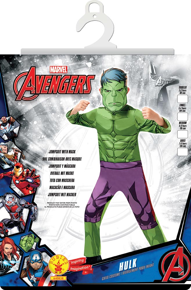 rubies-hulk-kost-m-klassik-mit-maske-gr-n image 2