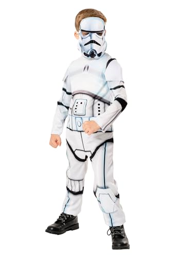 rubie-s-deluxe-stormtrooper-kost-m-kinder-7-8-jahre-wei image 3